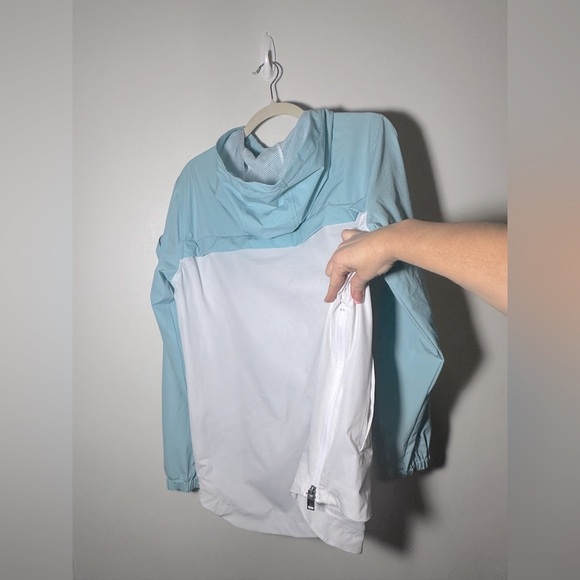 Life Code Progressive Anorak Blue and White Windbreaker Size M Nylon Tactical - Picture 8 of 8